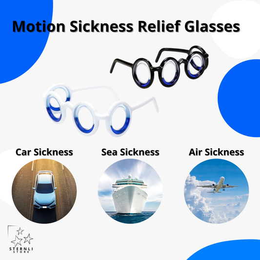 Motion Sickness Relief Glasses