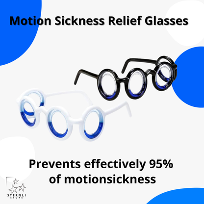 Motion Sickness Relief Glasses