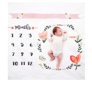 Baby Milestone Blanket for Precious Memories - Sternli Store