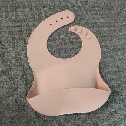 Mess-Free Mealtime: Soft Waterproof Silicone Baby Bib with Food Catcher - Sternli Store