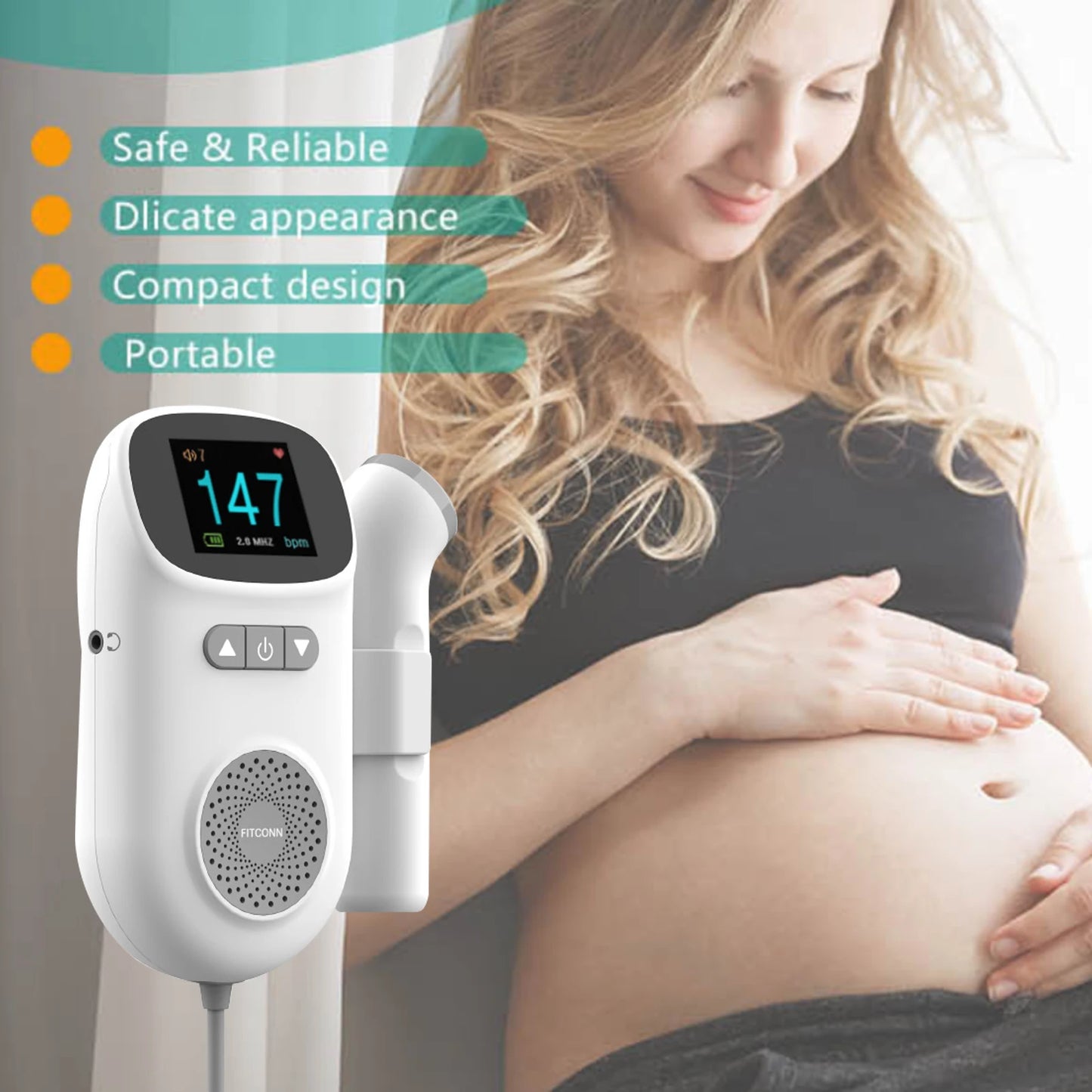 Home Pregnancy Fetal Heart Rate Monitor