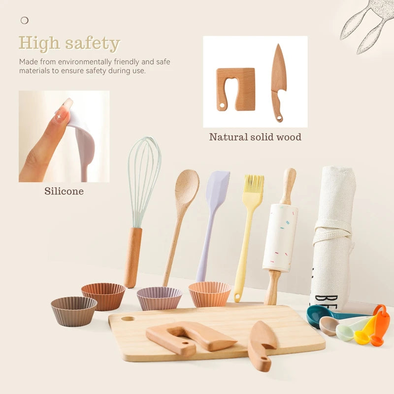 Montessori Play Kitchen Set