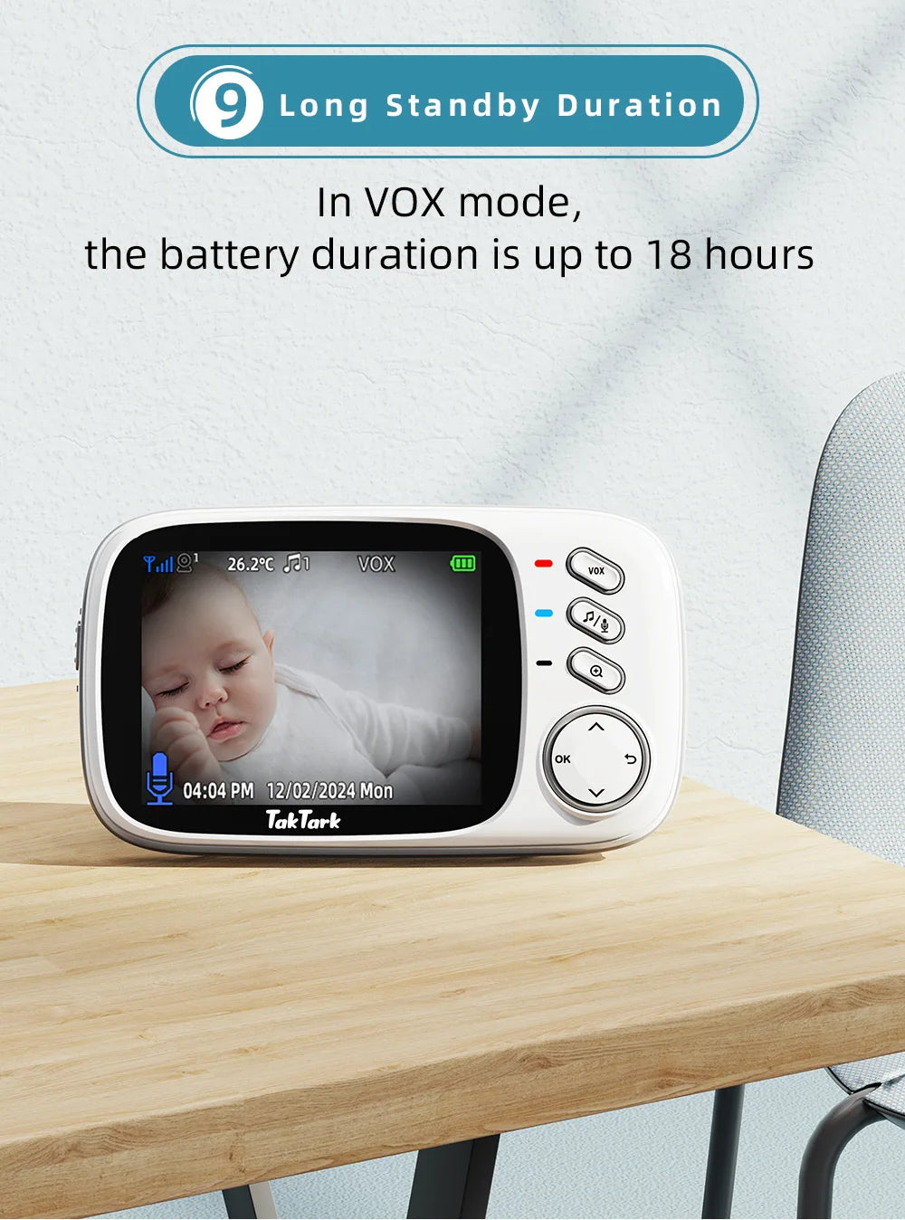 TakTark Baby Monitor