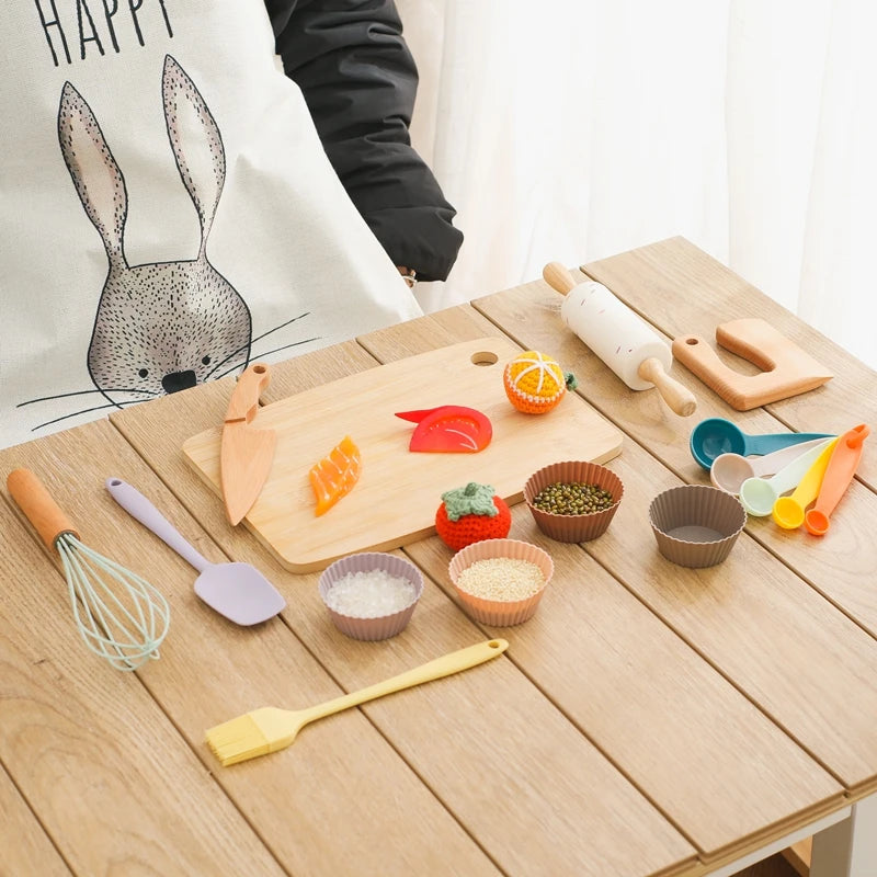 Montessori Play Kitchen Set