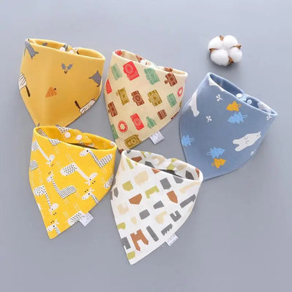 Waterproof Baby Bib 5 pcs set