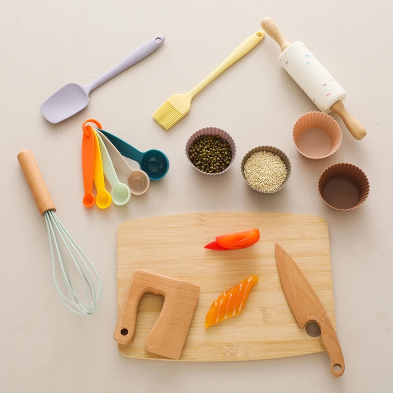 Montessori Play Kitchen Set