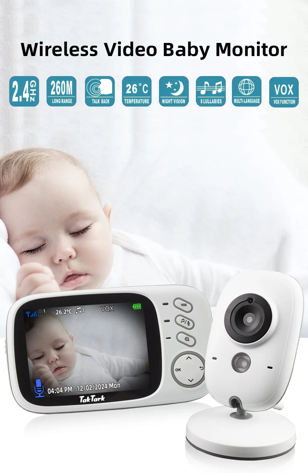 TakTark Baby Monitor