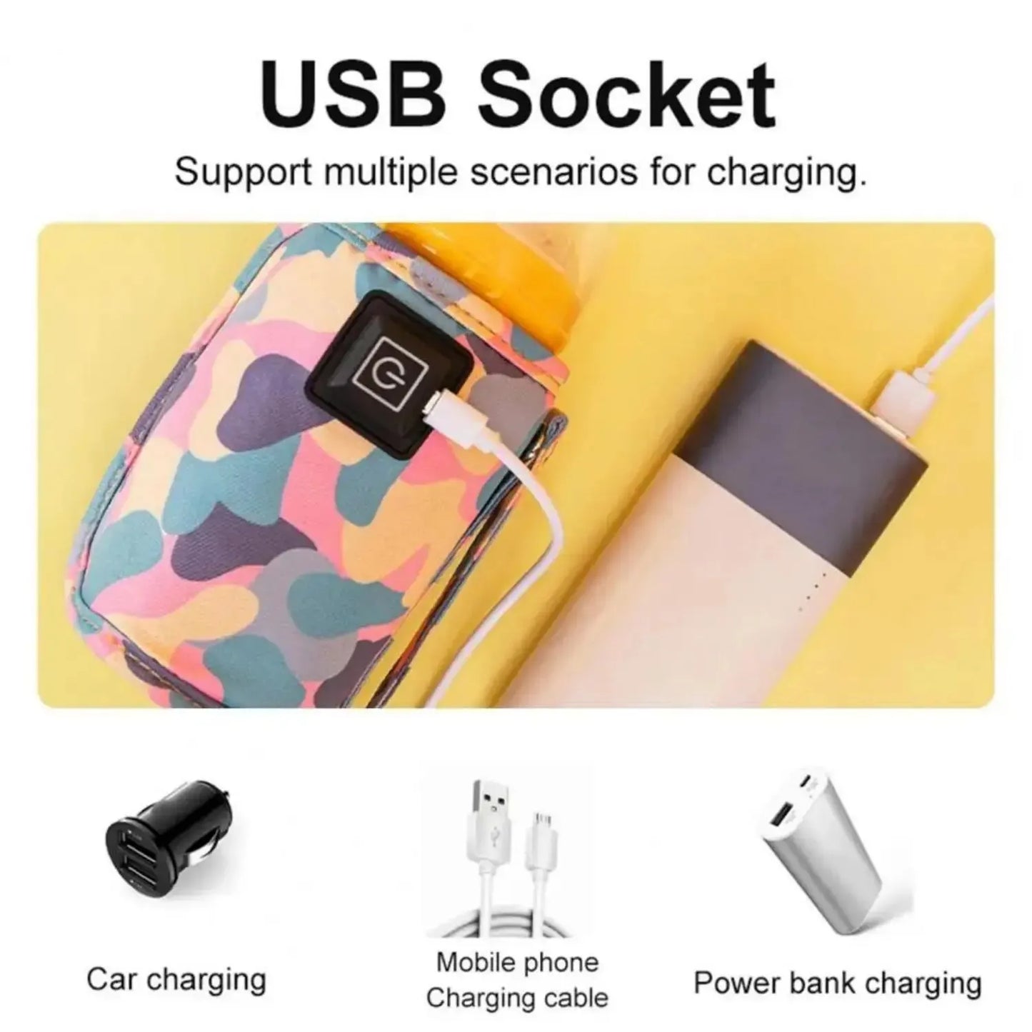 USB Bottle Warmer Bag