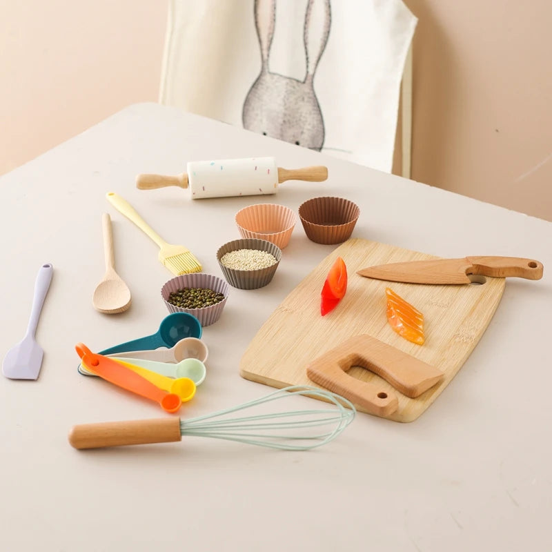 Montessori Play Kitchen Set