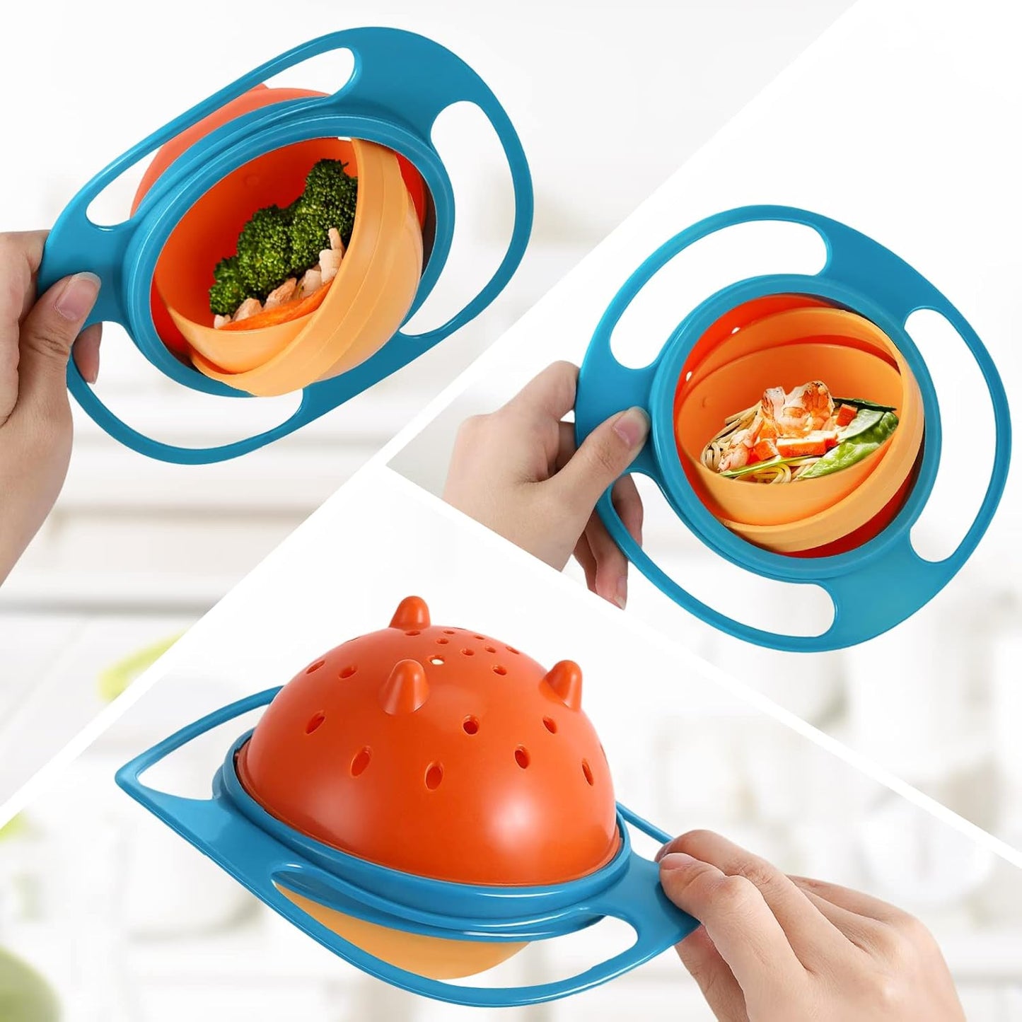 Fantastic 360° Rotating Spill-Proof Bowl for Kids - Sternli Store